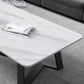 17"H Contemporary Coffee Table Single Slate Coffee Cocktail Table Clearhalo 'Coffee & Accent Tables' 'Coffee Tables' 'coffee_tables' 'furn' 'furn_coffee_tables' 'Furniture' 'Living Room Furniture' 6620451