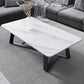 17"H Contemporary Coffee Table Single Slate Coffee Cocktail Table Clearhalo 'Coffee & Accent Tables' 'Coffee Tables' 'coffee_tables' 'furn' 'furn_coffee_tables' 'Furniture' 'Living Room Furniture' 6620453