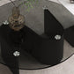 Ensemble de table basse sur pied en verre de table basse ronde moderne