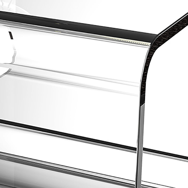 11" Wide Glam Side Table Acrylic Accent Side Table for Bedroom Clearhalo 'Coffee & Accent Tables' 'End & Side Tables' 'end_side_tables' 'furn' 'furn_end_side_tables' 'Furniture' 'Living Room Furniture' 6620623