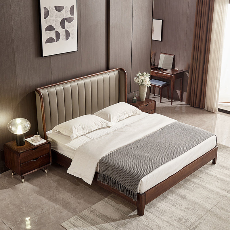 2 Drawer & Jewelry Vanity Desk Brown Wood Makeup Vanity Desk Clearhalo 'Bedroom Furniture' 'furn' 'furn_makeup_vanities' 'Furniture' 'Makeup Vanities' 'makeup_vanities' 6620960