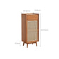 Mid-Century Modern Rectangle Storage Cabinet Natural Finish Accent Cabinet Clearhalo 'Cabinets & Chests' 'cabinets_chests' 'furn' 'furn_cabinets_chests' 'Furniture' 'Living Room Furniture' 6620994