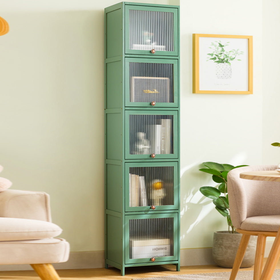 Mid-Century Modern Accent Cabinet Rectangle Straight Legs Storage Cabinet Clearhalo 'Cabinets & Chests' 'cabinets_chests' 'furn' 'furn_cabinets_chests' 'Furniture' 'Living Room Furniture' 6621054