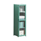 Mid-Century Modern Accent Cabinet Rectangle Straight Legs Storage Cabinet 12"L x 12"W x 39.5"H Green Clearhalo 'Cabinets & Chests' 'cabinets_chests' 'furn' 'furn_cabinets_chests' 'Furniture' 'Living Room Furniture' 6621055