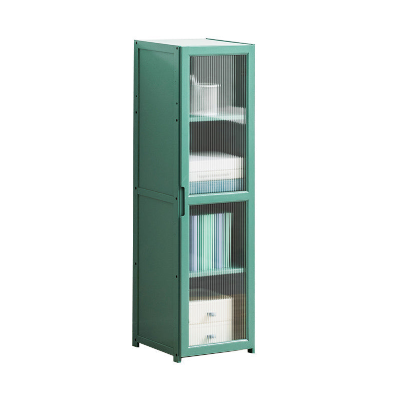 Mid-Century Modern Accent Cabinet Rectangle Straight Legs Storage Cabinet 12"L x 12"W x 39.5"H Green Clearhalo 'Cabinets & Chests' 'cabinets_chests' 'furn' 'furn_cabinets_chests' 'Furniture' 'Living Room Furniture' 6621055
