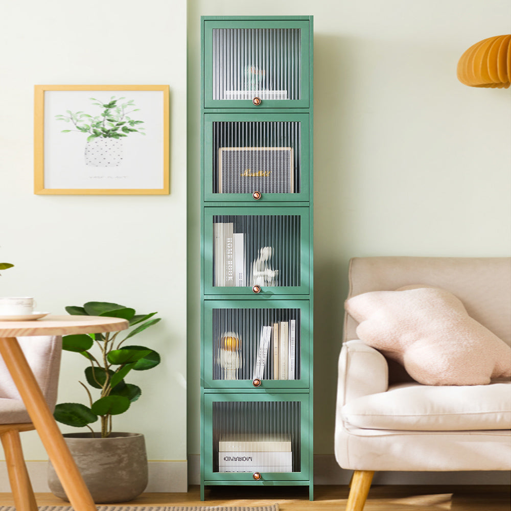 Mid-Century Modern Accent Cabinet Rectangle Straight Legs Storage Cabinet Clearhalo 'Cabinets & Chests' 'cabinets_chests' 'furn' 'furn_cabinets_chests' 'Furniture' 'Living Room Furniture' 6621056