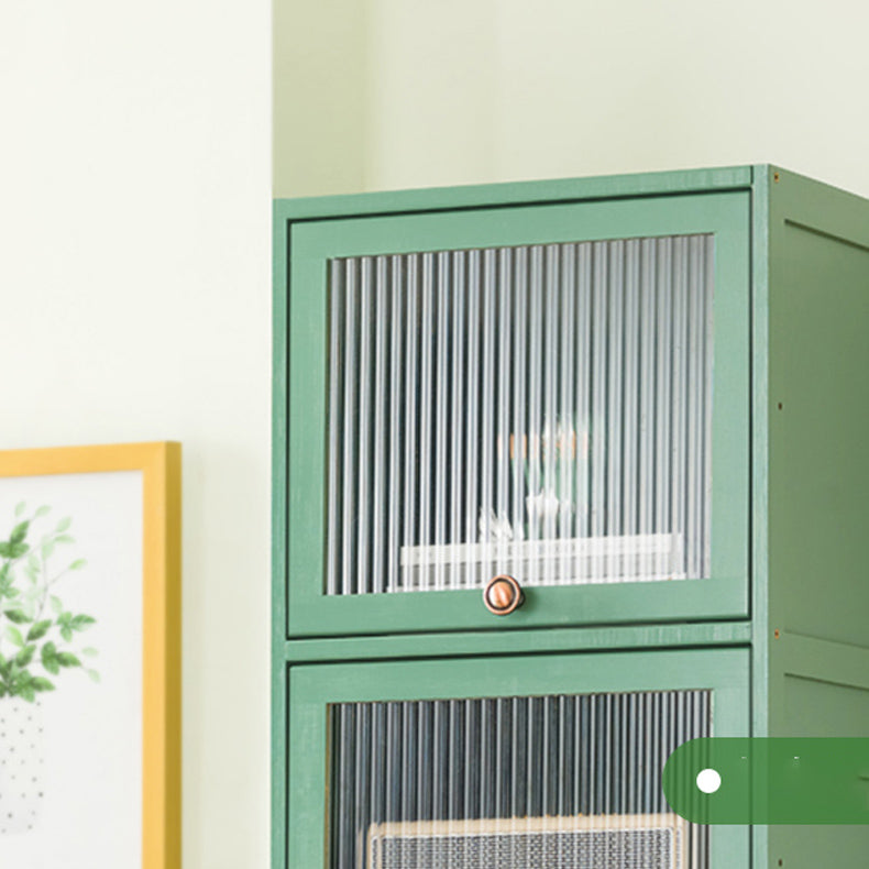 Mid-Century Modern Accent Cabinet Rectangle Straight Legs Storage Cabinet Clearhalo 'Cabinets & Chests' 'cabinets_chests' 'furn' 'furn_cabinets_chests' 'Furniture' 'Living Room Furniture' 6621063