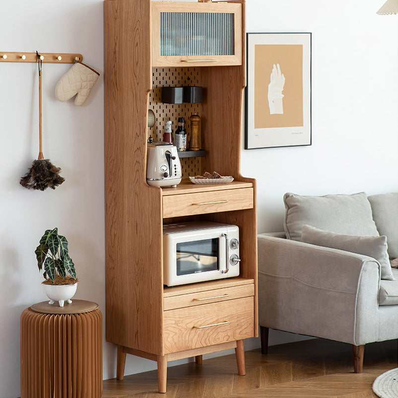 Mid-Century Modern Pine Accent Chest Solid Wood Rectangle Chest Clearhalo 'Cabinets & Chests' 'cabinets_chests' 'furn' 'furn_cabinets_chests' 'Furniture' 'Living Room Furniture' 6621116