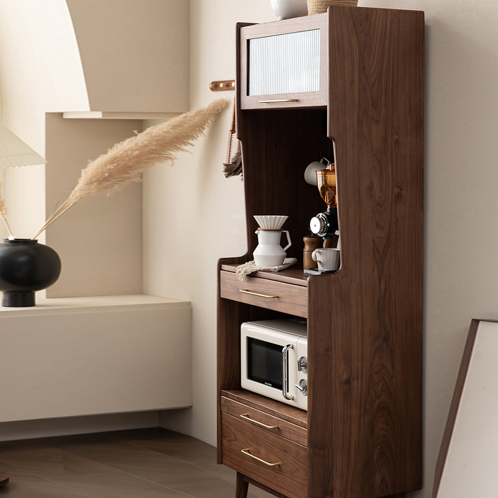 Mid-Century Modern Pine Accent Chest Solid Wood Rectangle Chest Clearhalo 'Cabinets & Chests' 'cabinets_chests' 'furn' 'furn_cabinets_chests' 'Furniture' 'Living Room Furniture' 6621117