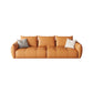 32"H Mid-Century Modern Sectional Sofa Leather Stain-Resistant Sleeper Sectional Tech Cloth Horizontal Clearhalo 'furn' 'furn_sectionals' 'Furniture' 'Living Room Furniture' 'Sectionals' 6621154