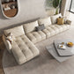 32"H Mid-Century Modern Sectional Sofa Leather Stain-Resistant Sleeper Sectional Clearhalo 'furn' 'furn_sectionals' 'Furniture' 'Living Room Furniture' 'Sectionals' 6621159