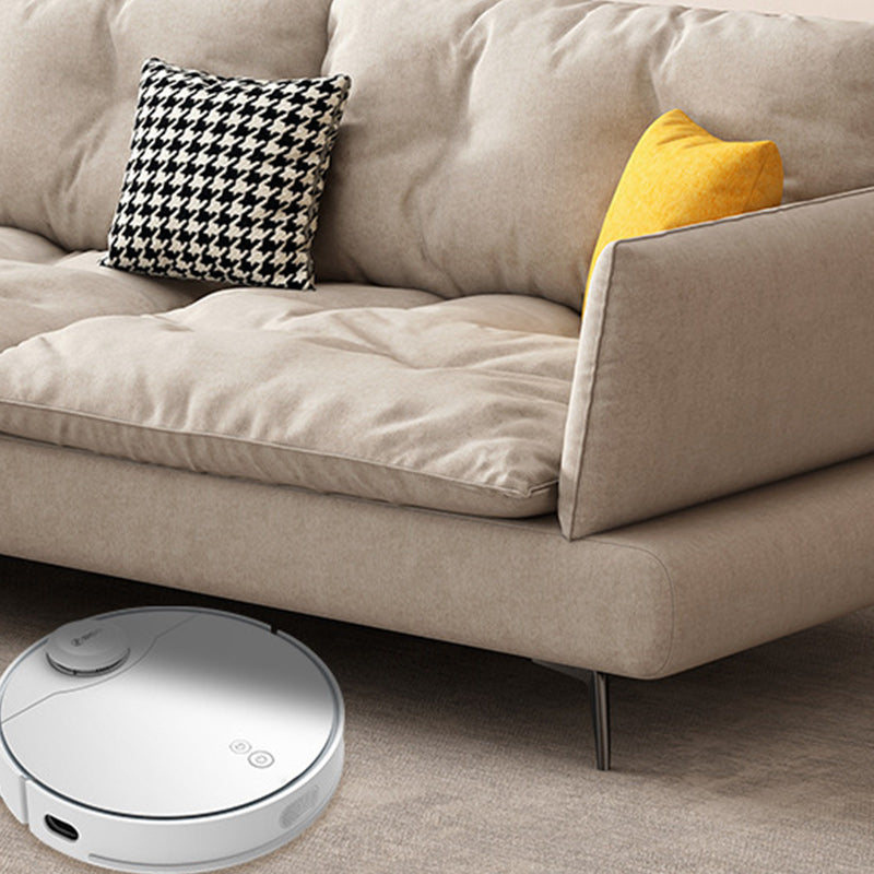 Sofá de la sala escandinava Sofá Cophos de brazo acampanado asiento de tela