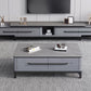 Contemporary Slate Coffee Table Single Rectangle Coffee Table with Storage Clearhalo 'Coffee & Accent Tables' 'Coffee Tables' 'coffee_tables' 'furn' 'furn_coffee_tables' 'Furniture' 'Living Room Furniture' 6621273