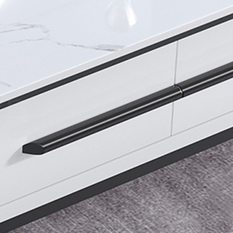 Contemporary Slate Coffee Table Single Rectangle Coffee Table with Storage Clearhalo 'Coffee & Accent Tables' 'Coffee Tables' 'coffee_tables' 'furn' 'furn_coffee_tables' 'Furniture' 'Living Room Furniture' 6621279