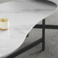 Table de cocktail contemporaine Table de cocktail basse en fausse pierre