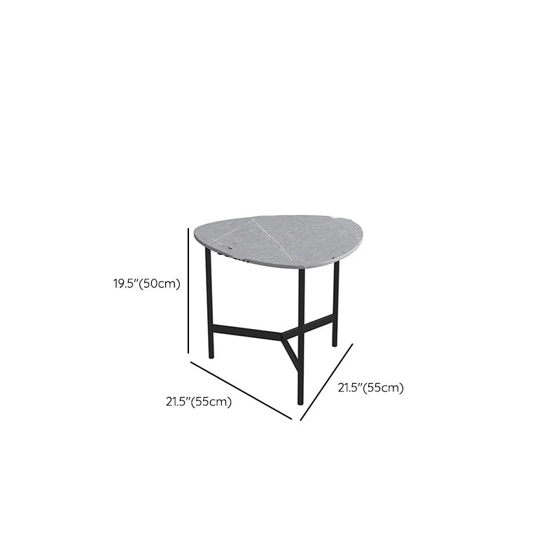 Table de cocktail contemporaine Table de cocktail basse en fausse pierre