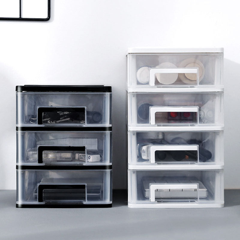 Classic File Cabinet Color Black Plastic Filing Cabinet with Drawers Clearhalo 'Filing Cabinets' 'filling_cabinets' 'furn' 'furn_filling_cabinets' 'Furniture' 'Office Furniture' 6622041