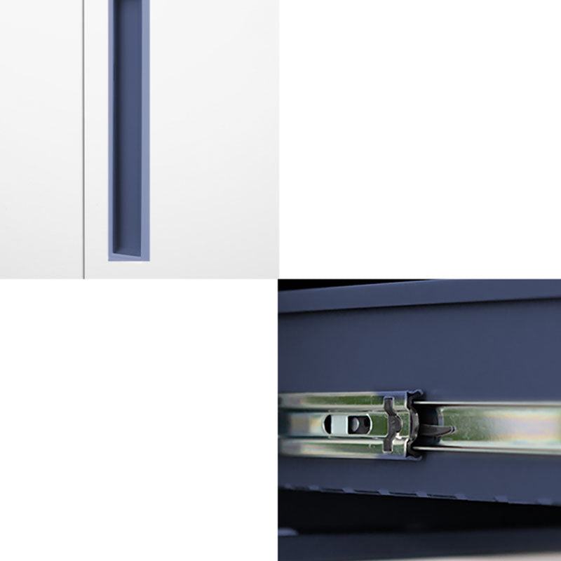 Eigentijdse bestandskast metalen frame brandwerende verticale bestandskast met vergrendeling