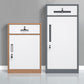 Contemporary File Cabinet Steel Frame Fireproof Vertical File Cabinet with Lock Clearhalo 'Filing Cabinets' 'filling_cabinets' 'furn' 'furn_filling_cabinets' 'Furniture' 'Office Furniture' 6622101