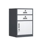 Contemporary File Cabinet Steel Frame Fireproof Vertical File Cabinet with Lock Clearhalo 'Filing Cabinets' 'filling_cabinets' 'furn' 'furn_filling_cabinets' 'Furniture' 'Office Furniture' 6622105