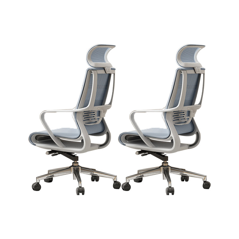 Schuif moderne bureaustoel verstelbare stoelhoogte vaste wapenstoel met wielen met wielen