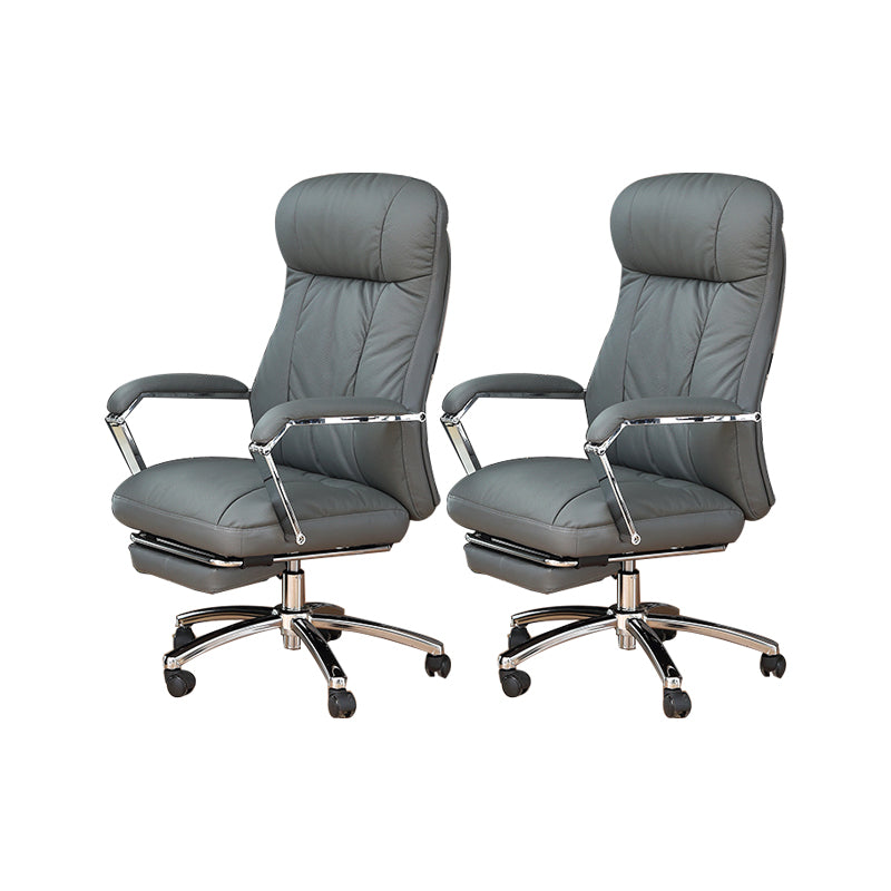 Moderner Schreibtischstuhl Verstellbare Sitzhöhe gepolstert Waffen Office Stuhl mit Rädern