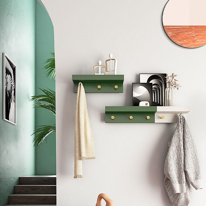Wall-Mounted Coat Hanger Wood Modern Coat Rack for Living Room Clearhalo 'Entry & Mudroom Furniture' 'furn' 'furn_hall_tree_coat_racks' 'Furniture' 'Hall Trees & Coat Racks' 'hall_tree_coat_racks' 6622890