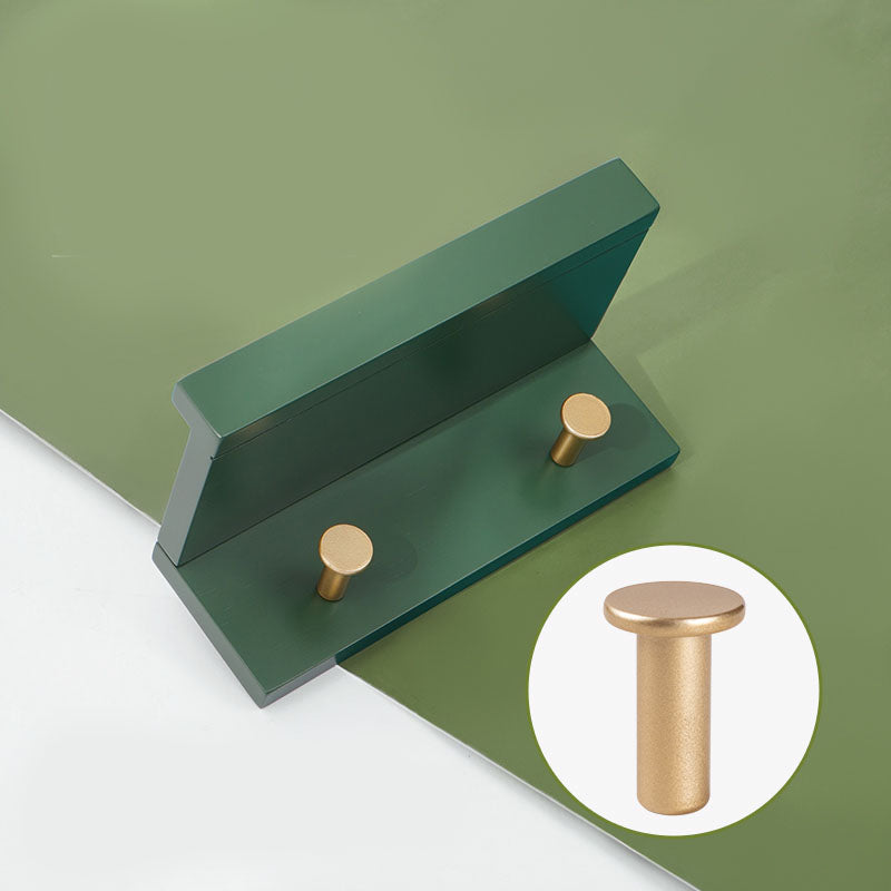 Wall-Mounted Coat Hanger Wood Modern Coat Rack for Living Room Green 1 Piece 2 Clearhalo 'Entry & Mudroom Furniture' 'furn' 'furn_hall_tree_coat_racks' 'Furniture' 'Hall Trees & Coat Racks' 'hall_tree_coat_racks' 6622891