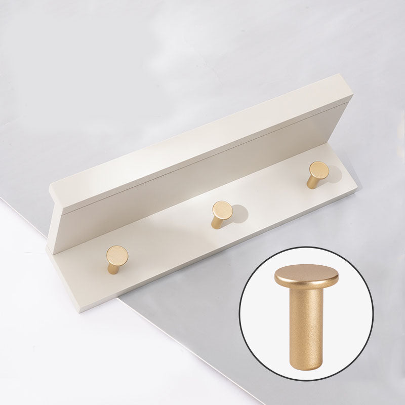 Wall-Mounted Coat Hanger Wood Modern Coat Rack for Living Room Grey 1 Piece 3 Clearhalo 'Entry & Mudroom Furniture' 'furn' 'furn_hall_tree_coat_racks' 'Furniture' 'Hall Trees & Coat Racks' 'hall_tree_coat_racks' 6622906