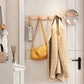 Metal and Wood Coat Rack Contemporary Style Home Wall Hanging Coat Hanger Clearhalo 'Entry & Mudroom Furniture' 'furn' 'furn_hall_tree_coat_racks' 'Furniture' 'Hall Trees & Coat Racks' 'hall_tree_coat_racks' 6622939