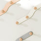 Metal and Wood Coat Rack Contemporary Style Home Wall Hanging Coat Hanger Clearhalo 'Entry & Mudroom Furniture' 'furn' 'furn_hall_tree_coat_racks' 'Furniture' 'Hall Trees & Coat Racks' 'hall_tree_coat_racks' 6622947