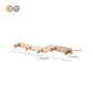 Metal and Wood Coat Rack Contemporary Style Home Wall Hanging Coat Hanger Clearhalo 'Entry & Mudroom Furniture' 'furn' 'furn_hall_tree_coat_racks' 'Furniture' 'Hall Trees & Coat Racks' 'hall_tree_coat_racks' 6622979