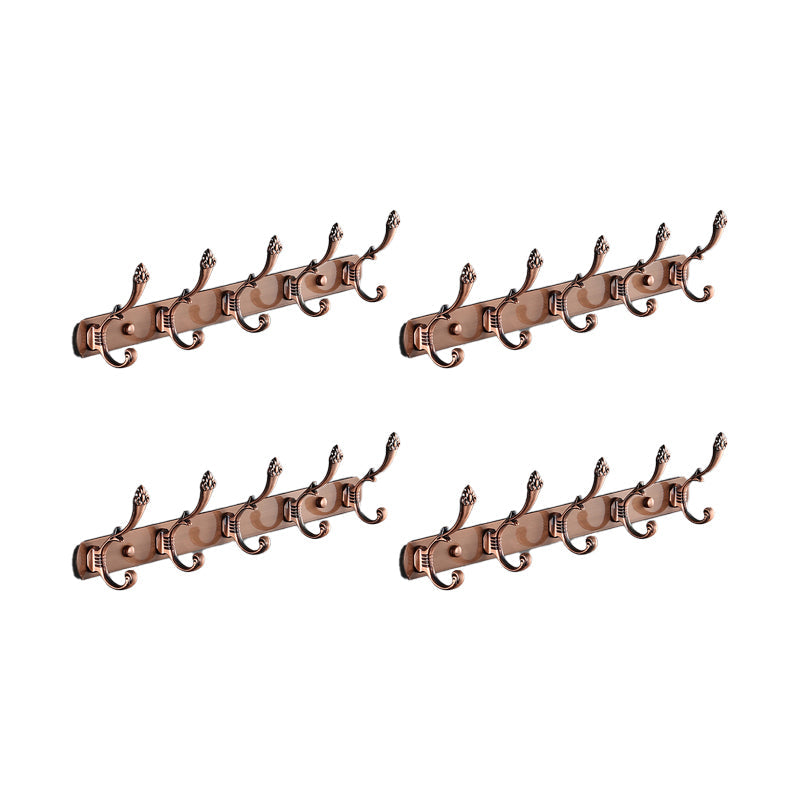 Pastilla de pelaje de pared enmarcada con metal de colgilla moderna con ganchos