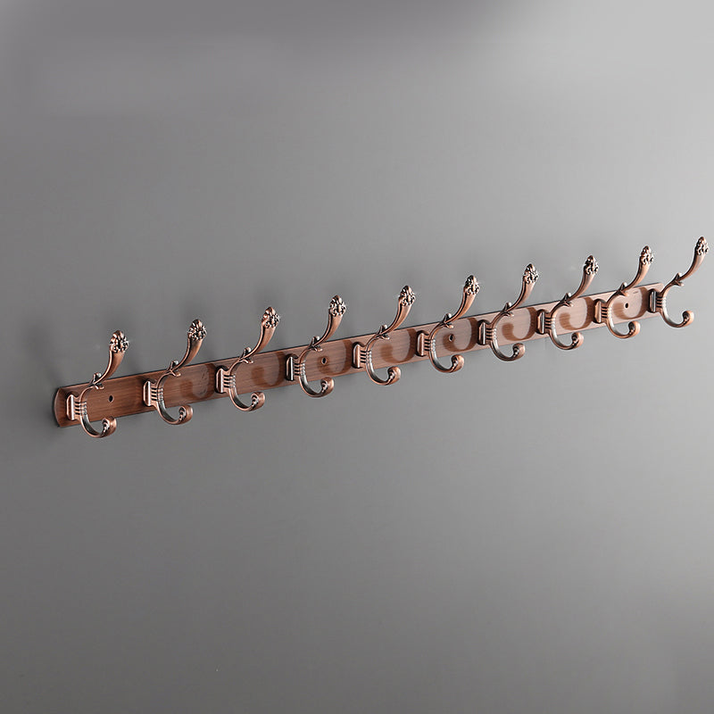 Pastilla de pelaje de pared enmarcada con metal de colgilla moderna con ganchos