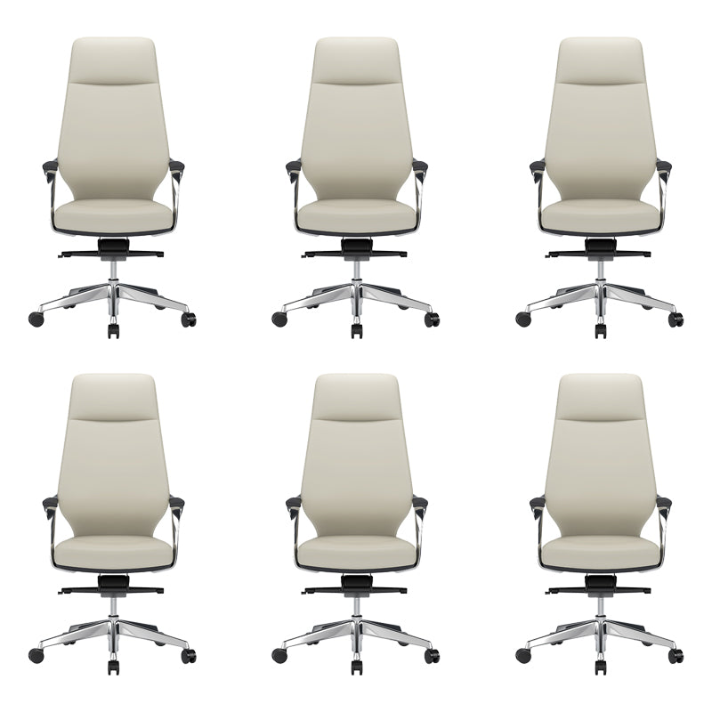 Maderna sedia esecutiva girevole imbottita manager di armi imbottita per ufficio