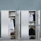 Metal Storage Cabinet for Bathroom Modern Cabinet with Hinged Doors Clearhalo 'Armoires & Wardrobes' 'armoires_wardrobes' 'Bedroom Furniture' 'furn' 'furn_armoires_wardrobes' 'Furniture' 6628993