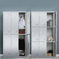 Metal Storage Cabinet for Bathroom Modern Cabinet with Hinged Doors Clearhalo 'Armoires & Wardrobes' 'armoires_wardrobes' 'Bedroom Furniture' 'furn' 'furn_armoires_wardrobes' 'Furniture' 6628996