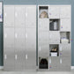 Metal Storage Cabinet for Bathroom Modern Cabinet with Hinged Doors Clearhalo 'Armoires & Wardrobes' 'armoires_wardrobes' 'Bedroom Furniture' 'furn' 'furn_armoires_wardrobes' 'Furniture' 6629000