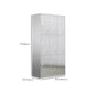 Metal Storage Cabinet for Bathroom Modern Cabinet with Hinged Doors Clearhalo 'Armoires & Wardrobes' 'armoires_wardrobes' 'Bedroom Furniture' 'furn' 'furn_armoires_wardrobes' 'Furniture' 6629014