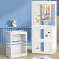 Plastic Bedroom Storage Cabinet Contemporary Hinged Door Cabinet