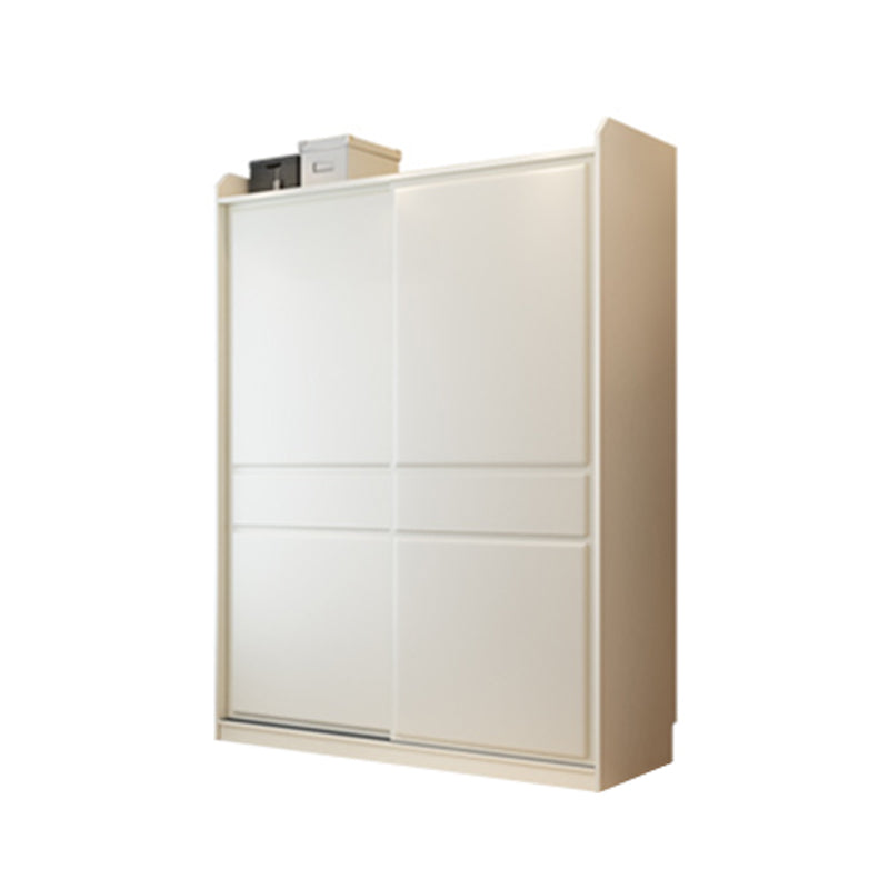 Armadio moderno bianco armadio armadio in legno con scaffali