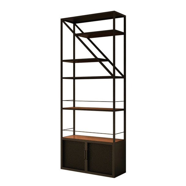 Metal Floor Bottle Wine Rack Contemporary Black Wine Holder Rack Textured Black Storage Clearhalo 'furn' 'furn_wine_racks' 'Furniture' 'Kitchen & Dining Furniture' 'Wine Racks' 'wine_racks' 6629326