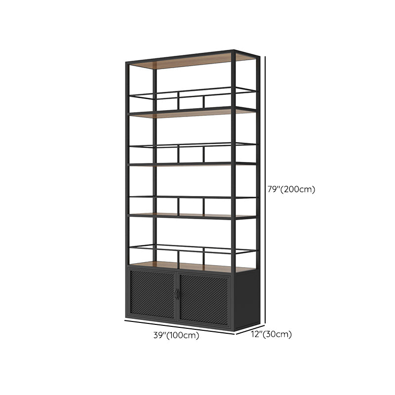 Metal Floor Bottle Wine Rack Contemporary Black Wine Holder Rack Clearhalo 'furn' 'furn_wine_racks' 'Furniture' 'Kitchen & Dining Furniture' 'Wine Racks' 'wine_racks' 6629341