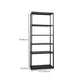 Metal Floor Bottle Wine Rack Contemporary Black Wine Holder Rack with Shelves Clearhalo 'furn' 'furn_wine_racks' 'Furniture' 'Kitchen & Dining Furniture' 'Wine Racks' 'wine_racks' 6629371