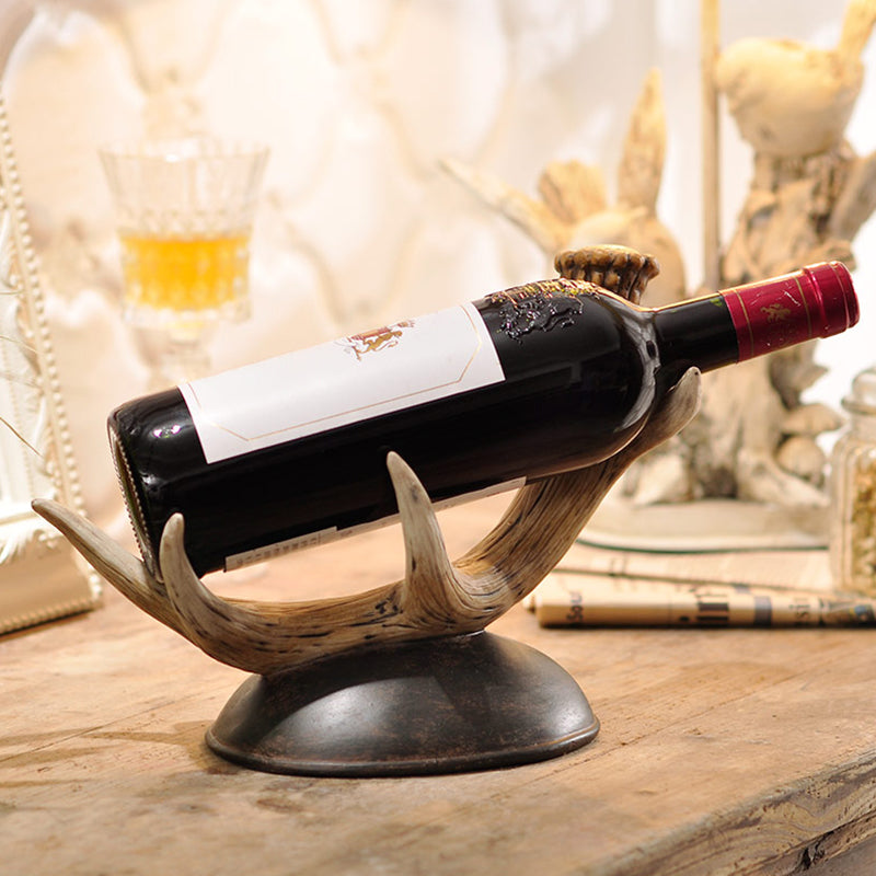 樹脂卓上ワイングラスラックグラムワインボトルホルダー-11 "x4.9" x7.3 "