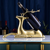 Metal Tabletop Wine Glass Rack Modern Wine Holder for Kitchen