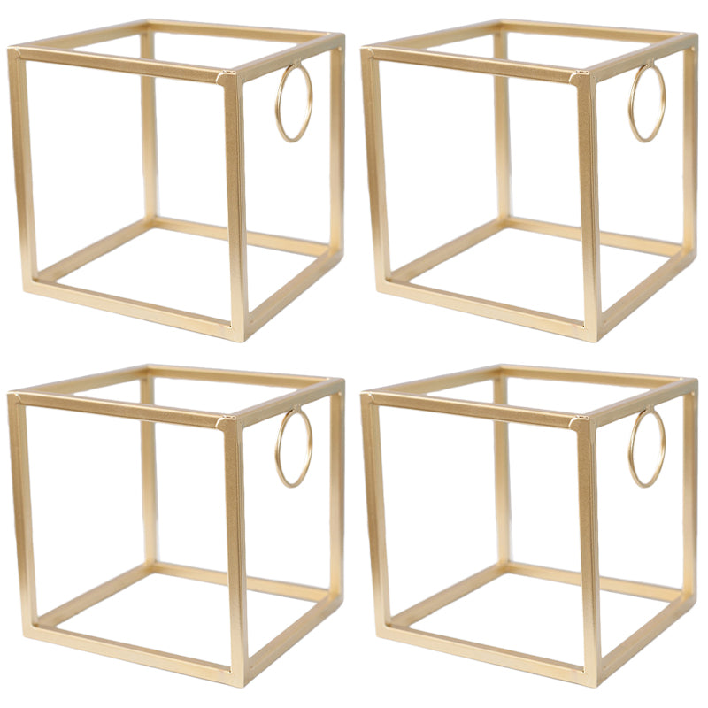 金属製のテーブルトップワイングラスラックモダンゴールドワインホルダー用キッチン