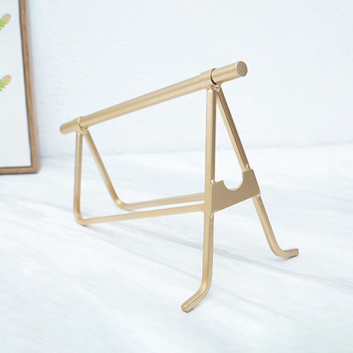 Porta di vino in oro moderno per vetro da tavolo in metallo per cucina