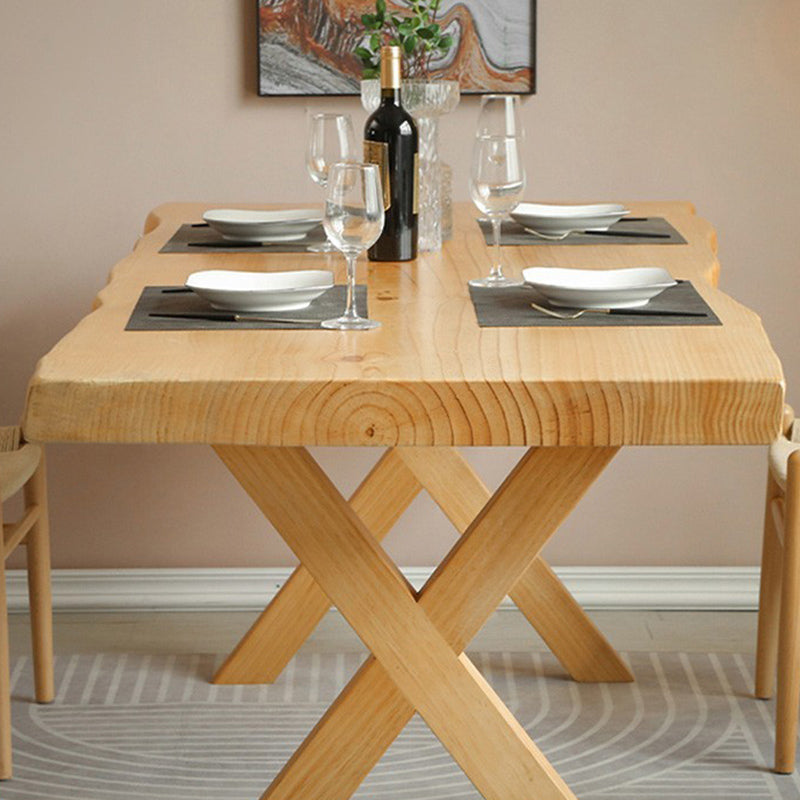 Solid Wood Dining Set 1/2/5 Pcs Rectangle Dining Table and Wishbone Chairs Clearhalo 'Dining Room Sets' 'Dining Tables & Seating' 'dining_room_set' 'furn' 'furn_dining_room_set' 'Furniture' 'Kitchen & Dining Furniture' 6630100