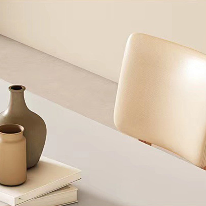 Modern 1/2/5/7 stukken Dining Furniture Stone Rechthoek eetstoelen in het wit ingesteld